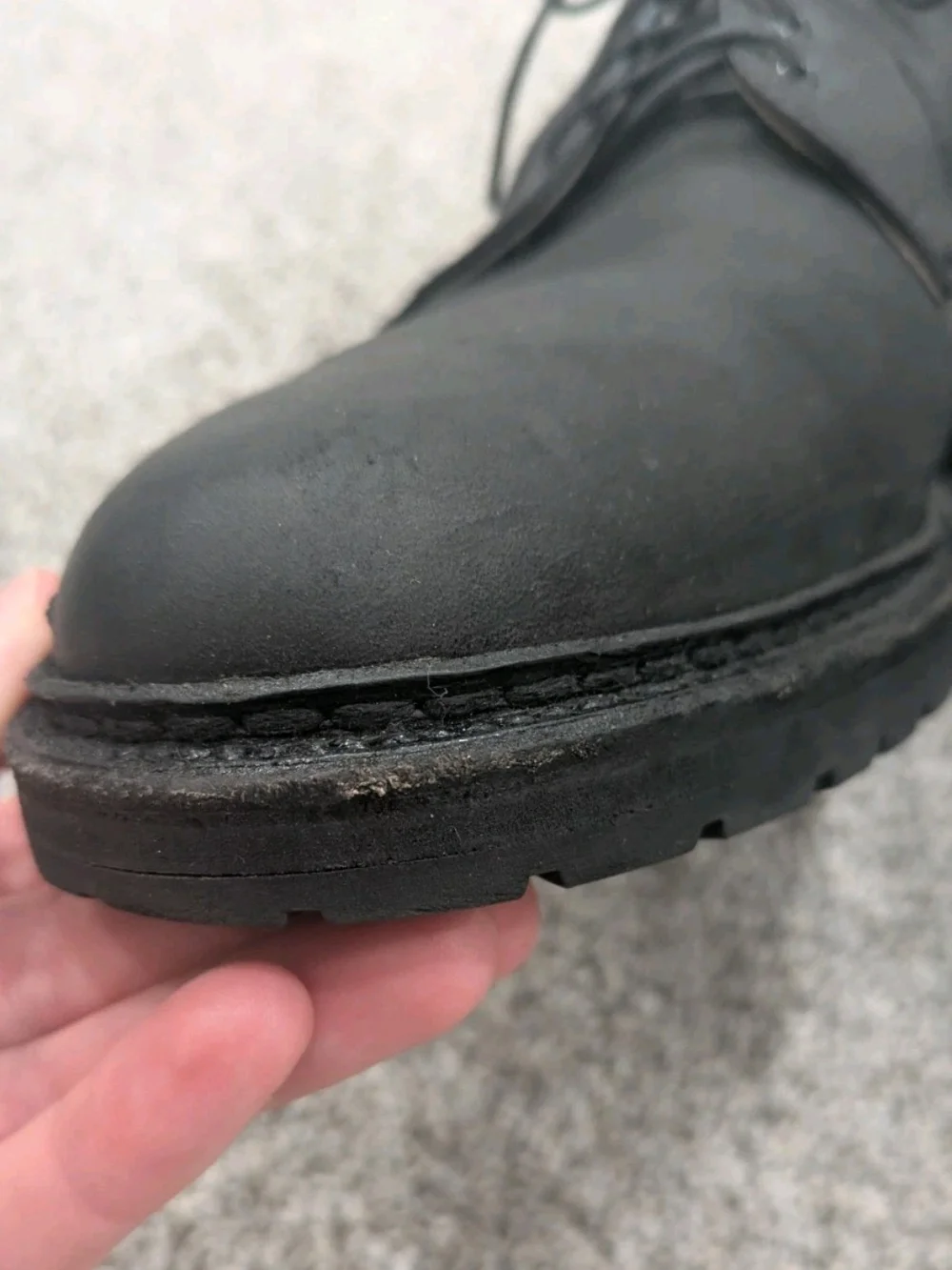 Alden Black Oiled Nubuck Plain Toe Bulcher Cape Cod Shoes 9433S Size 9 B/D